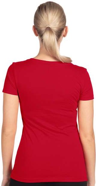 Red Women&#39;s Ideal V-Neck T-Shirt - 1540