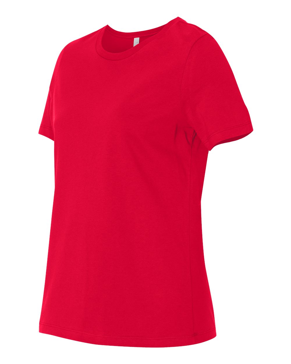 Red Women’s Relaxed Jersey Tee - 6400