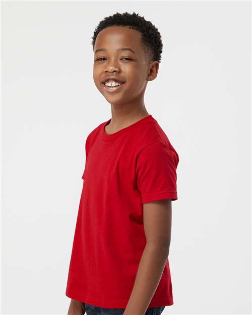 Red Youth Fine Jersey T-Shirt - 235