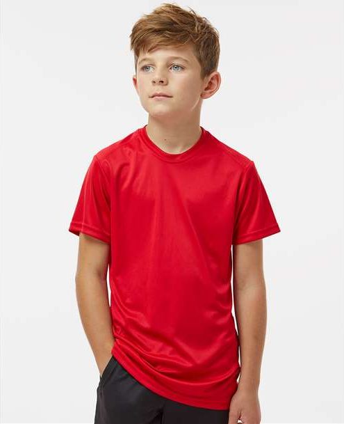 Red Youth Islander Performance T-Shirt - 208Y
