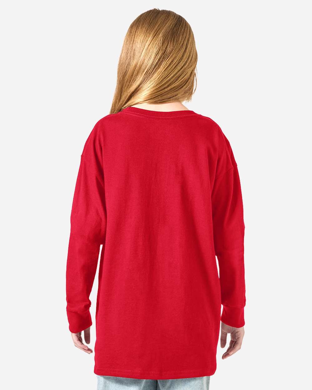 Red Youth Long Sleeve T-Shirt - CH1751 plain