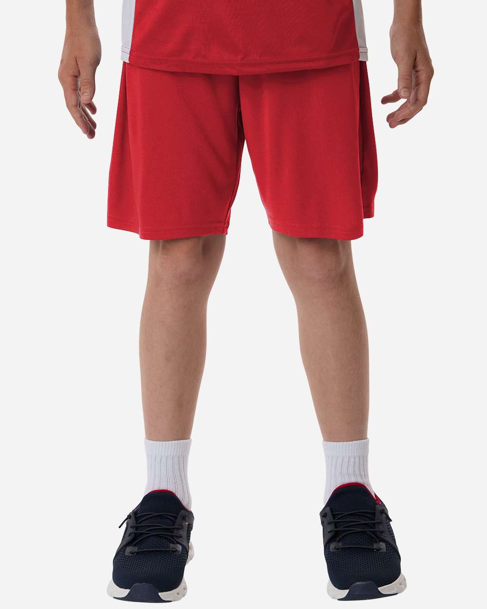 Red Youth Pro-Lock Performance 7" Shorts with Pockets - 48SH0Y
