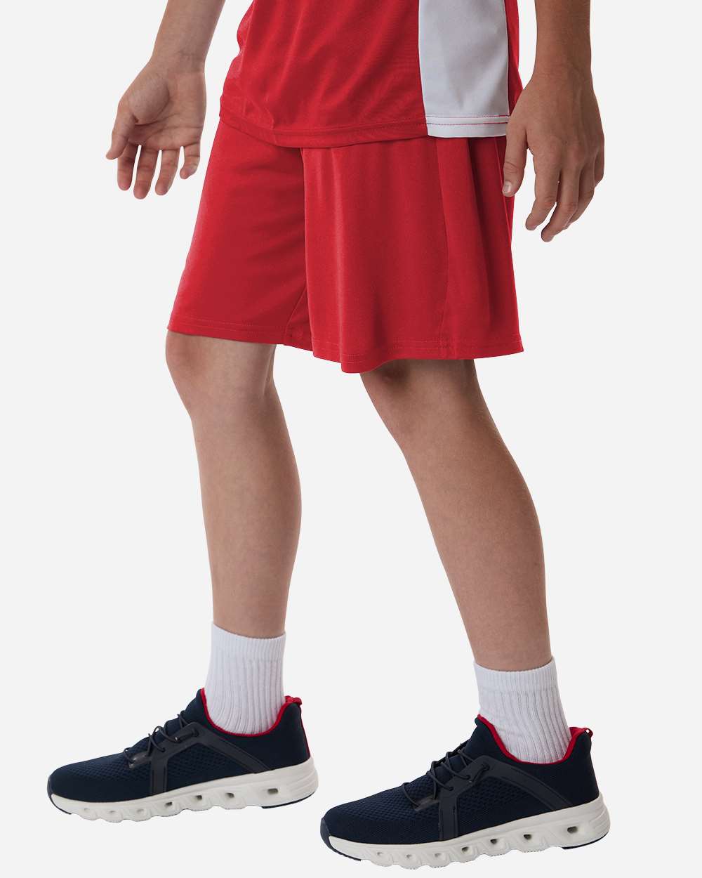 Red Youth Pro-Lock Performance 7" Shorts with Pockets - 48SH0Y