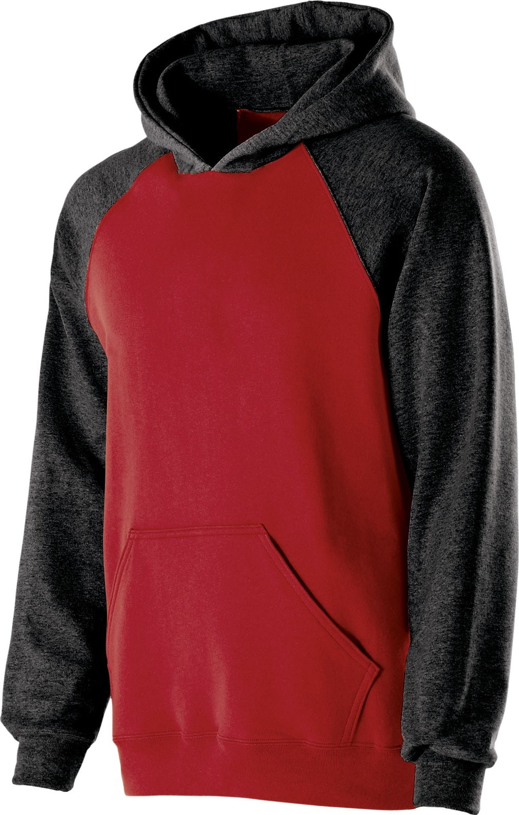 RED/BLACK YOUTH BANNER HOODIE