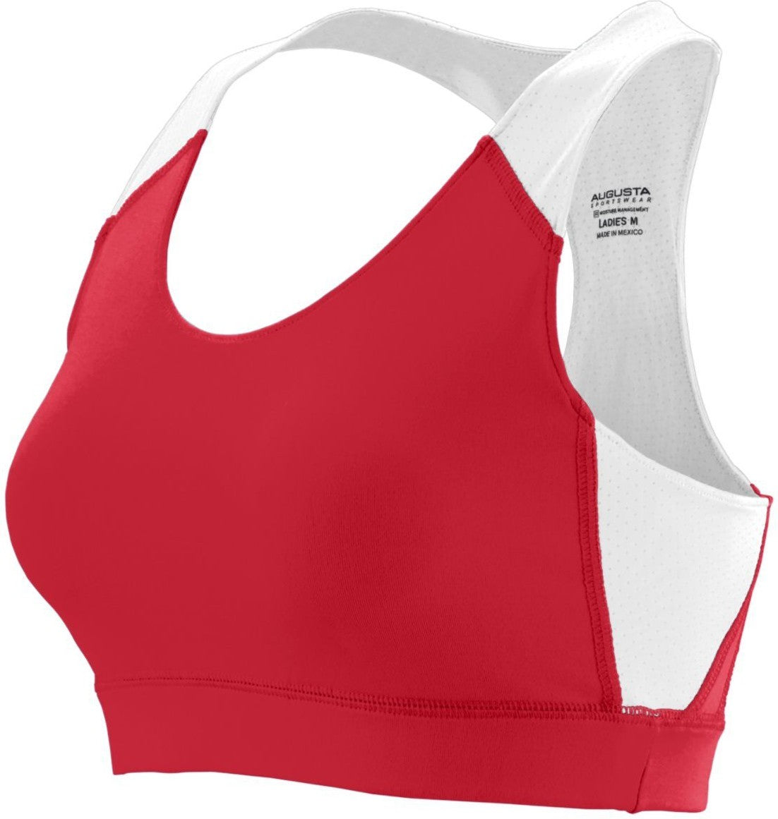 RED/WHITE LADIES ALL SPORT SPORTS BRA