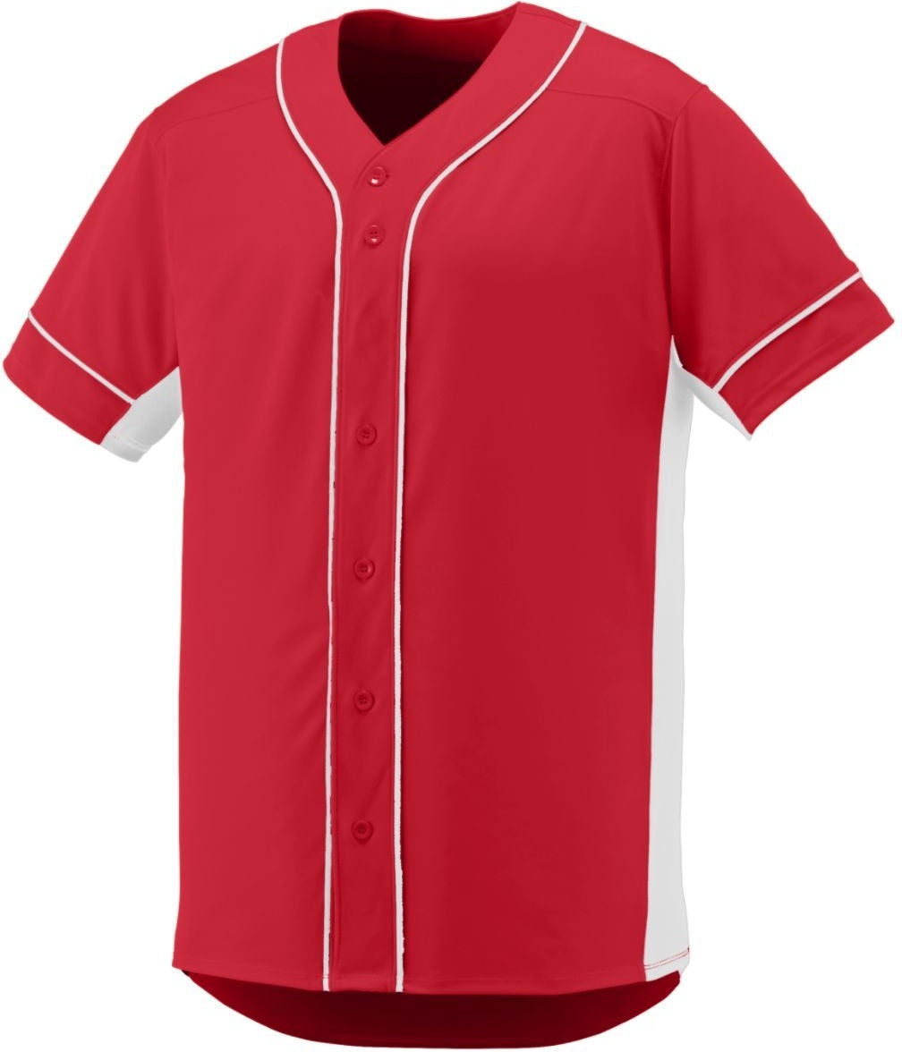 RED/WHITE YOUTH SLUGGER JERSEY