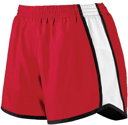 RED/WHITE/BLACK LDS JR FIT PULSE TEAM SHORT