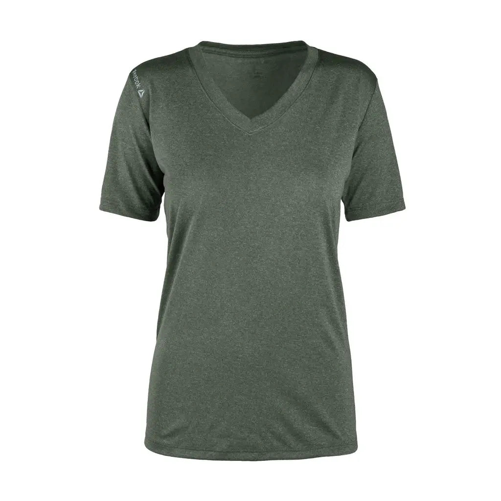 Reebok 7124 Ladies Endurance Tee - Heather Forest