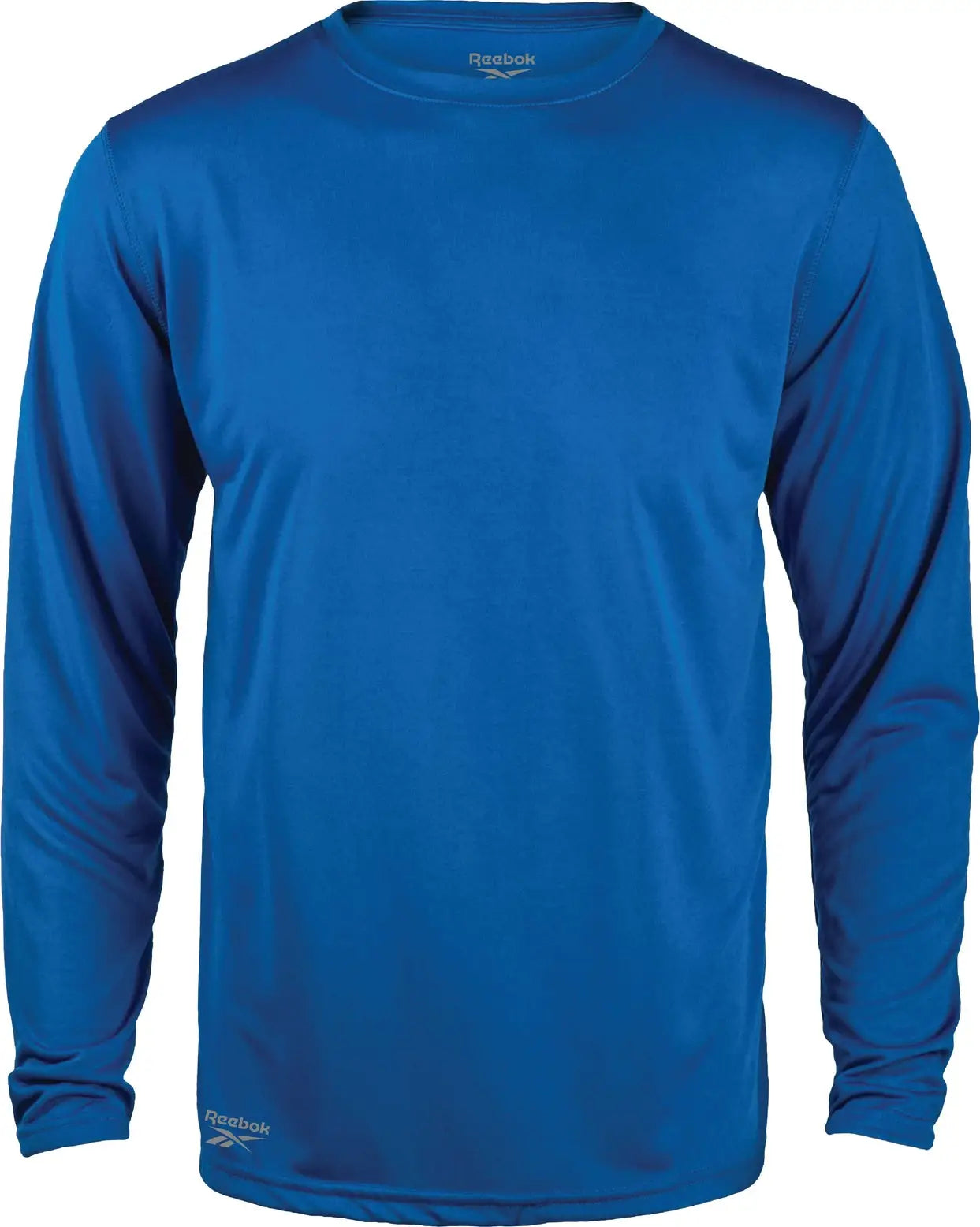 Reebok 7133 Pacer Long Sleeve Tee - Royal - Adult Xs