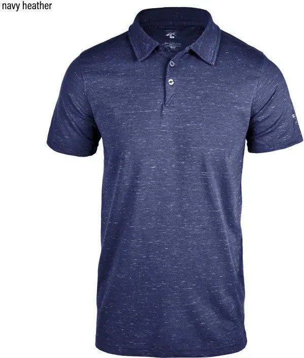 Reebok 7140 Elite Polo - Navy Heather - Adult s