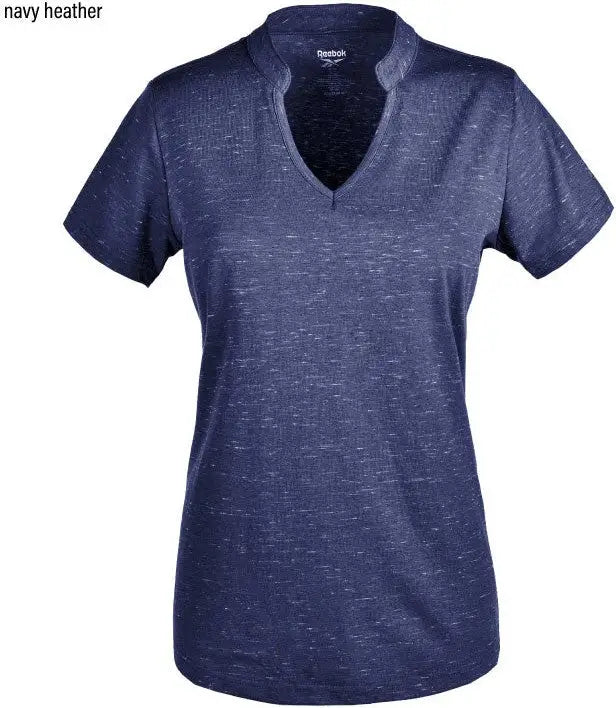 Reebok 7141 Ladies Elite Polo - Navy Heather - s