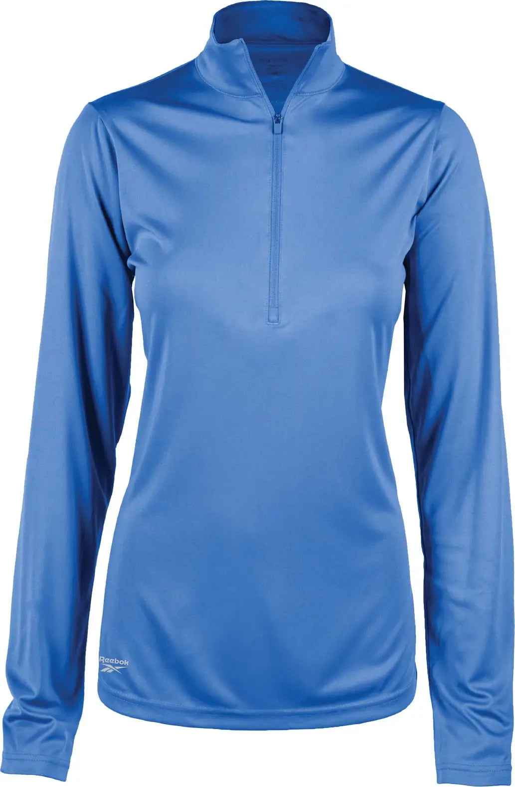 Reebok 7266 Ladies Icon Long Sleeve Quater-zip - Royal - Royal / s