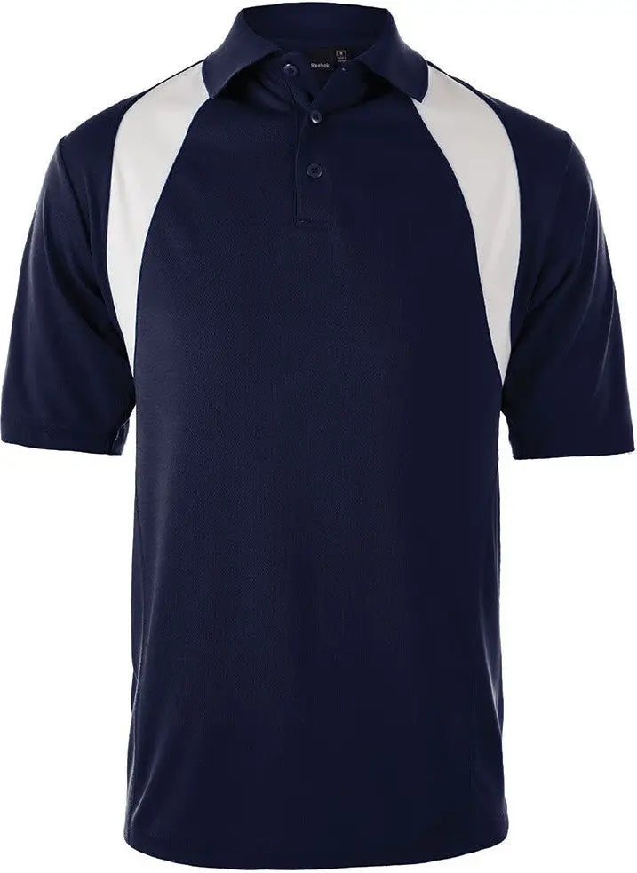 Reebok 7290 Athletic Polo - Navy White - Navy/white / Adult s