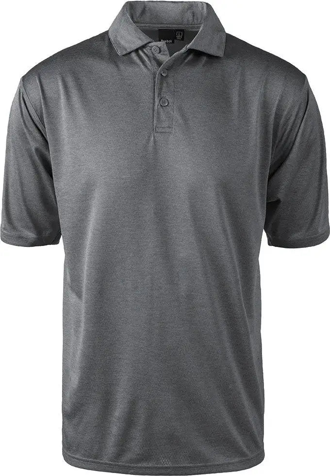 Reebok 7700 Tempo Polo - Heather Charcoal - Adult s