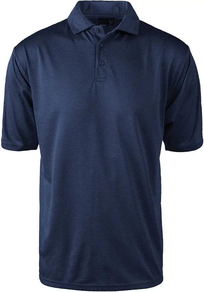 Reebok 7700 Tempo Polo - Heather Navy - Adult s