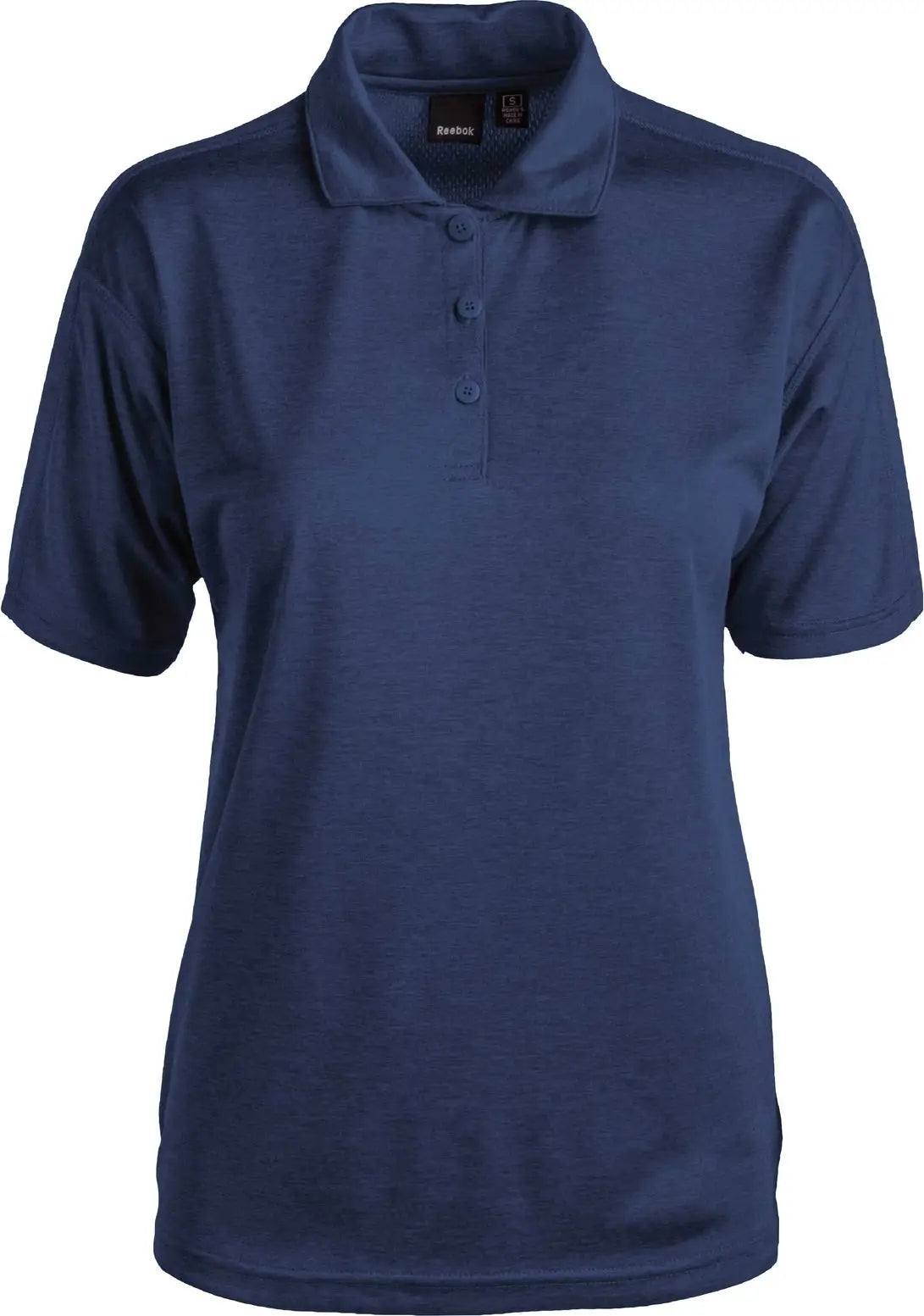 Reebok 7701 Ladies Tempo Polo - Heather Navy - s
