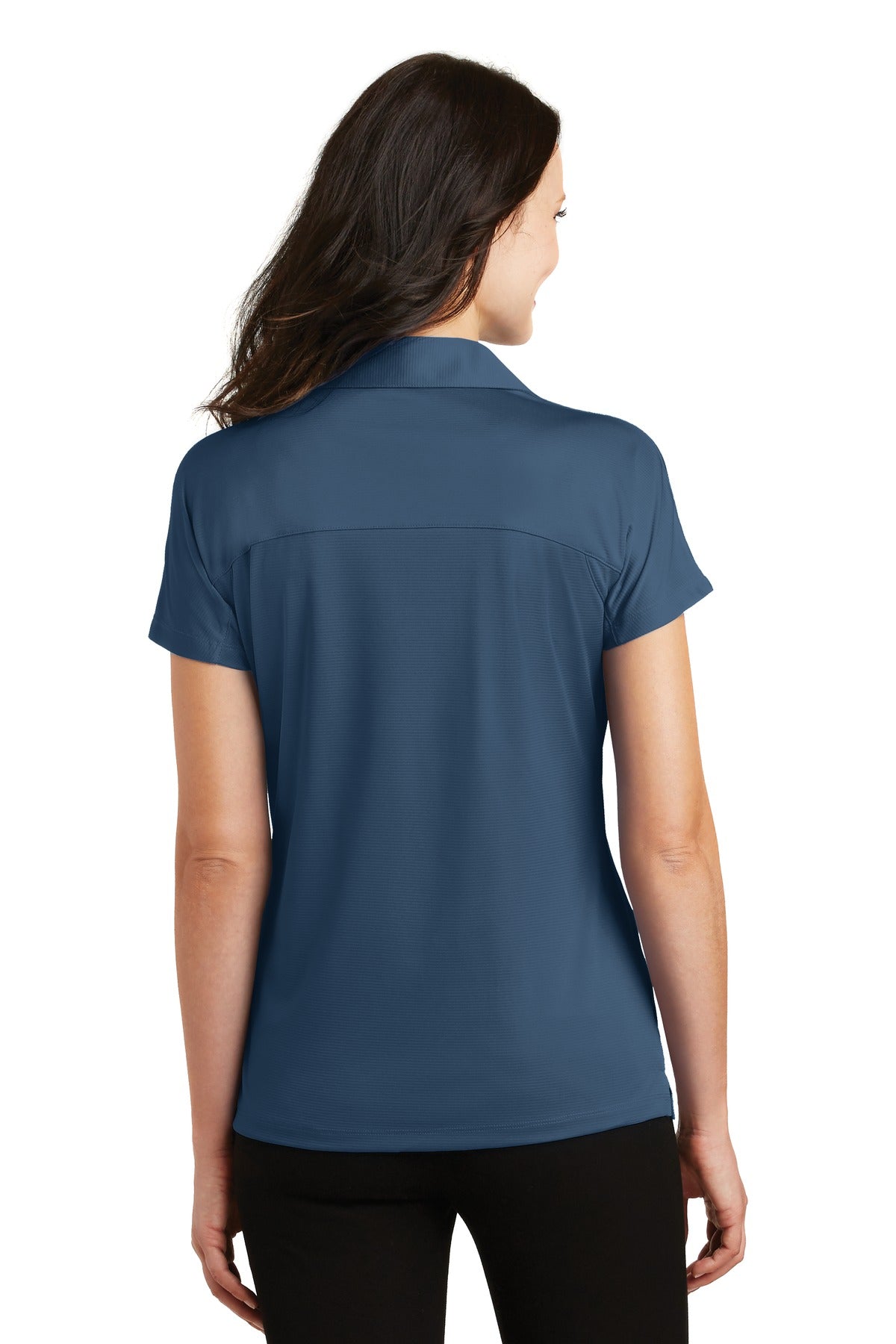 Regatta Blue Port Authority Women's Crossover Raglan Polo. L575