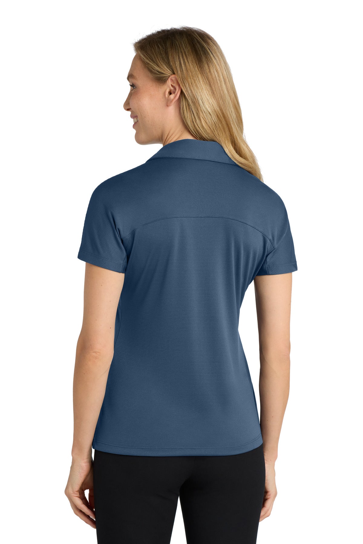 Regatta Blue Port Authority Women's Crossover Raglan Polo. L575
