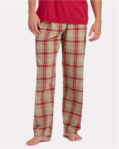 Reindeer Plaid Harley Flannel Pants - BM6624