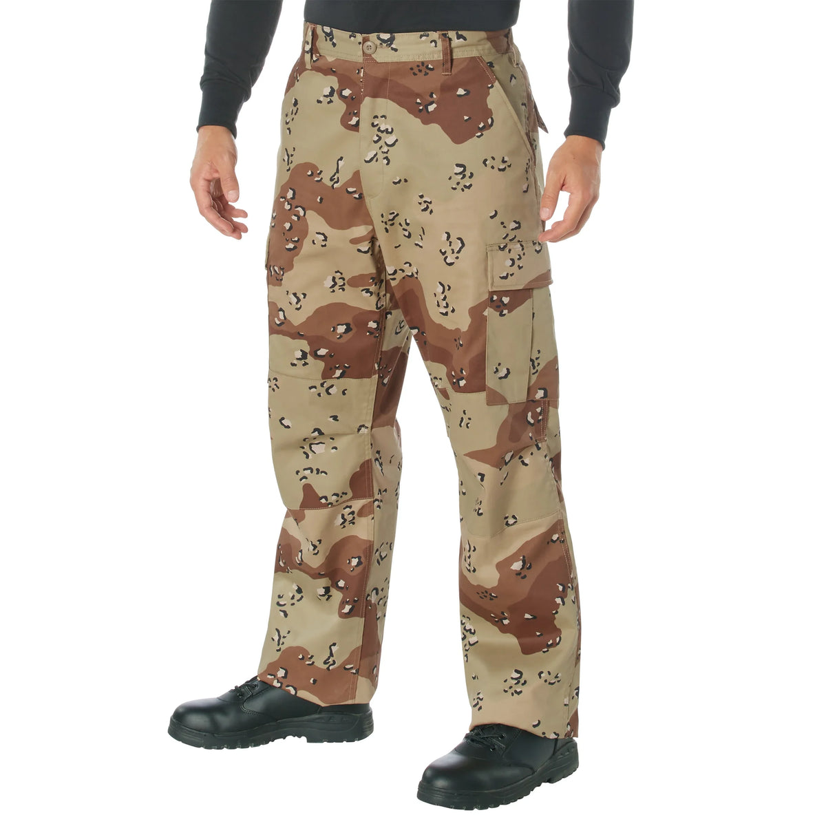 Relaxed Fit Zipper Fly Bdu Pants