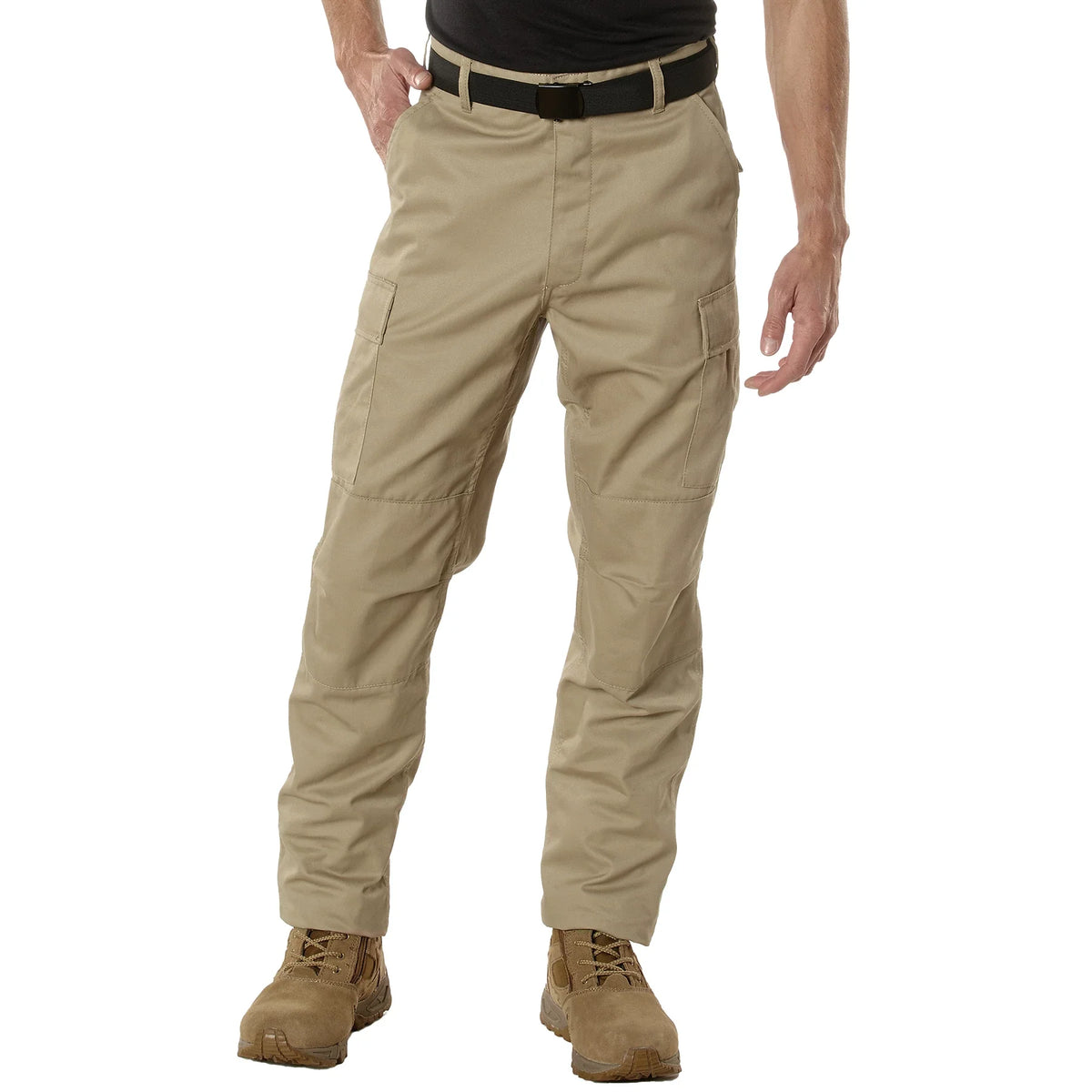 Relaxed Fit Zipper Fly Bdu Pants