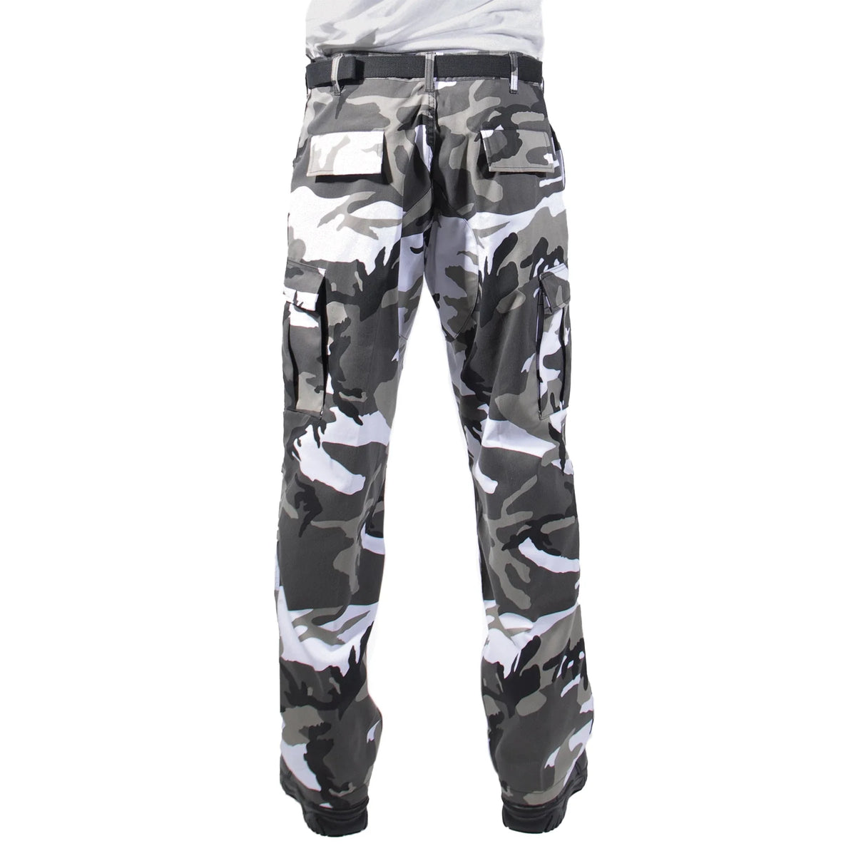 Relaxed Fit Zipper Fly Bdu Pants
