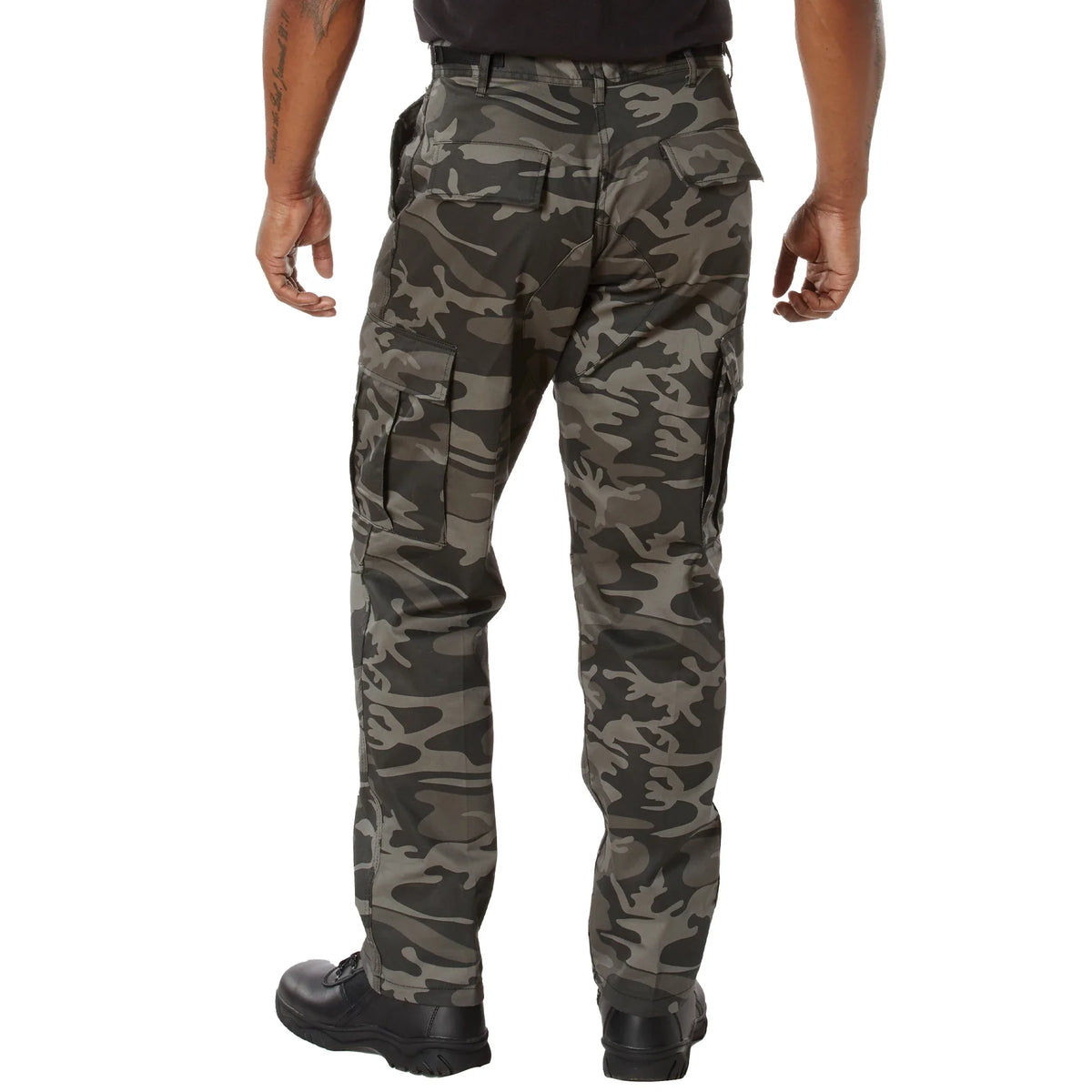 Relaxed Fit Zipper Fly Bdu Pants