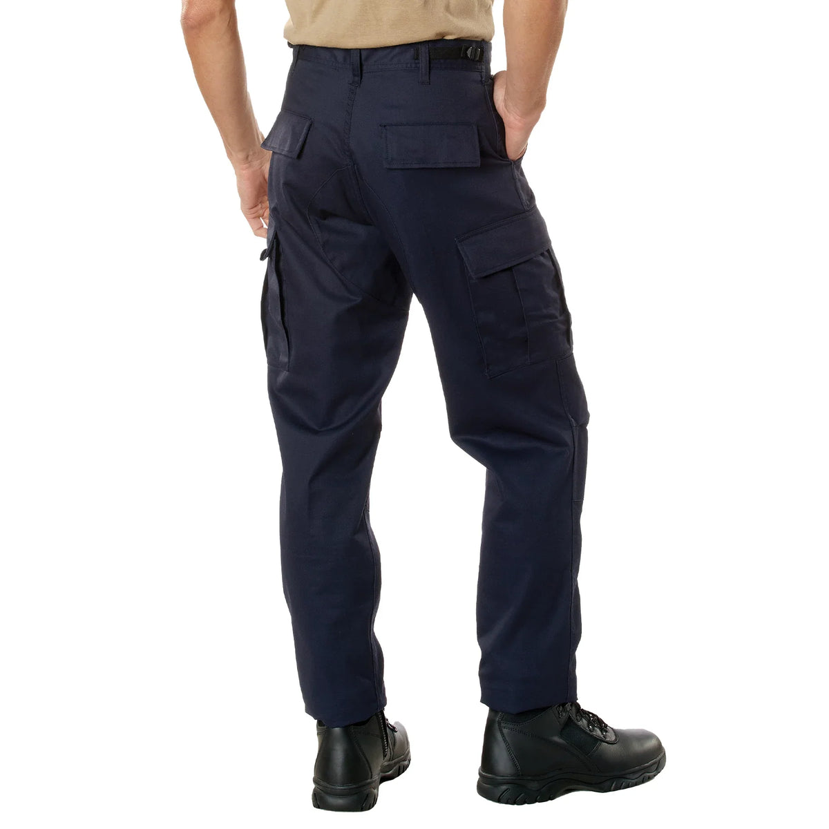 Relaxed Fit Zipper Fly Bdu Pants