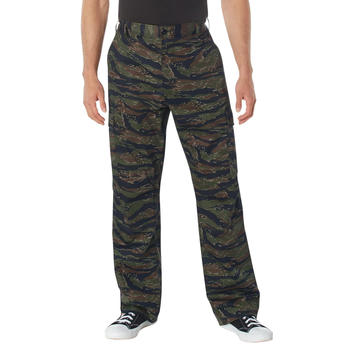 Relaxed Fit Zipper Fly Bdu Pants