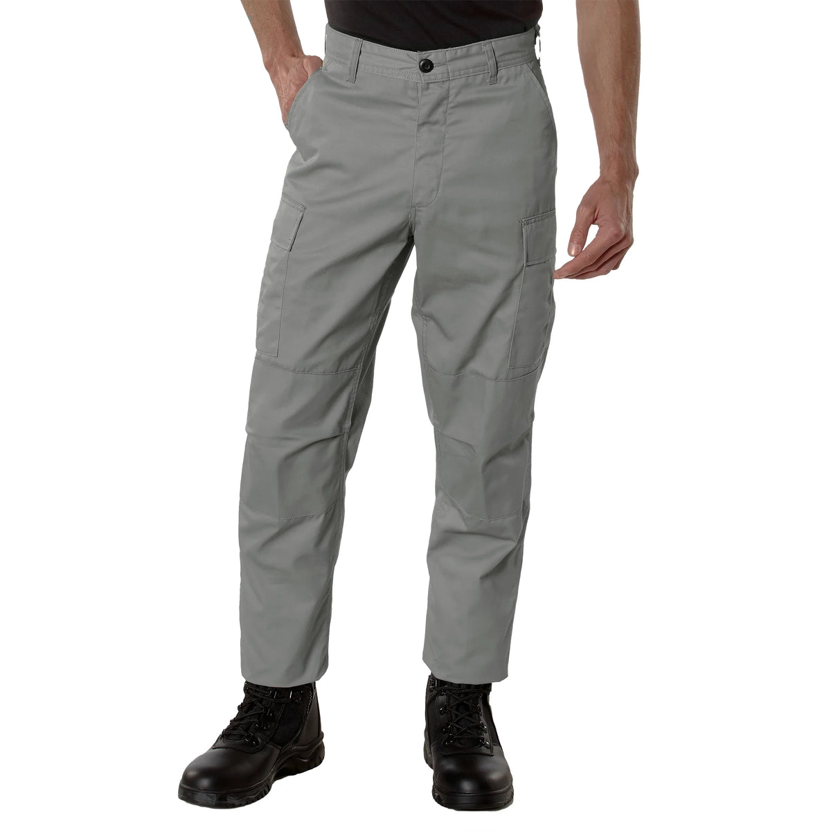 Relaxed Fit Zipper Fly Bdu Pants