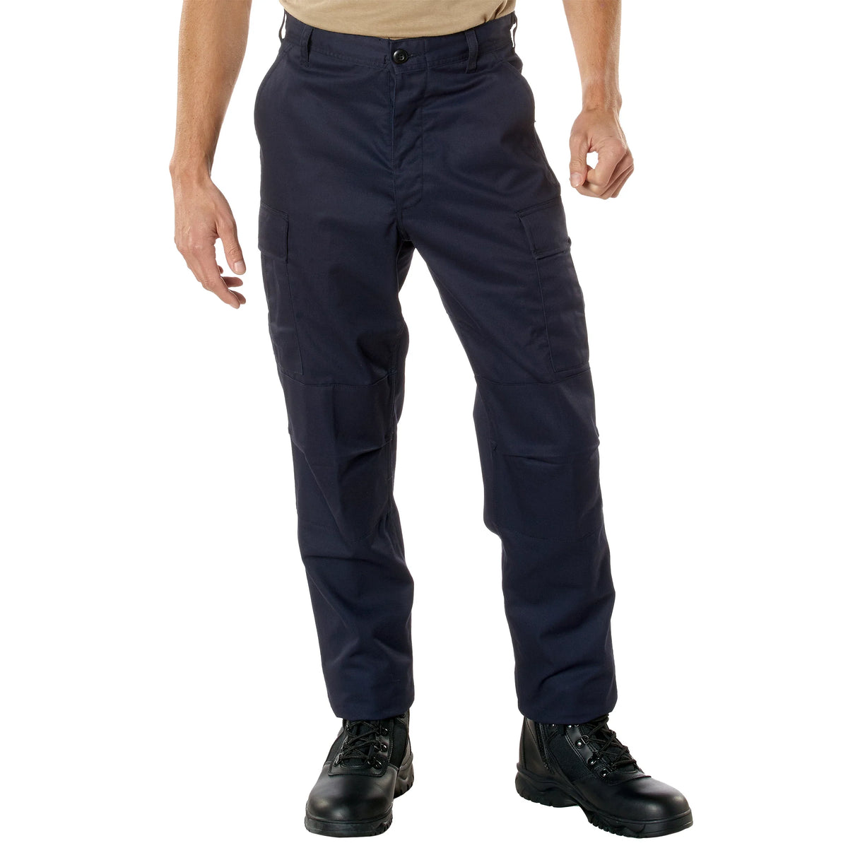Relaxed Fit Zipper Fly Bdu Pants