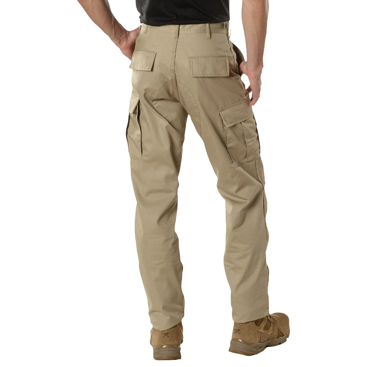 Relaxed Fit Zipper Fly Bdu Pants
