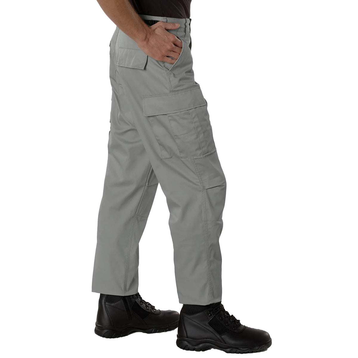 Relaxed Fit Zipper Fly Bdu Pants