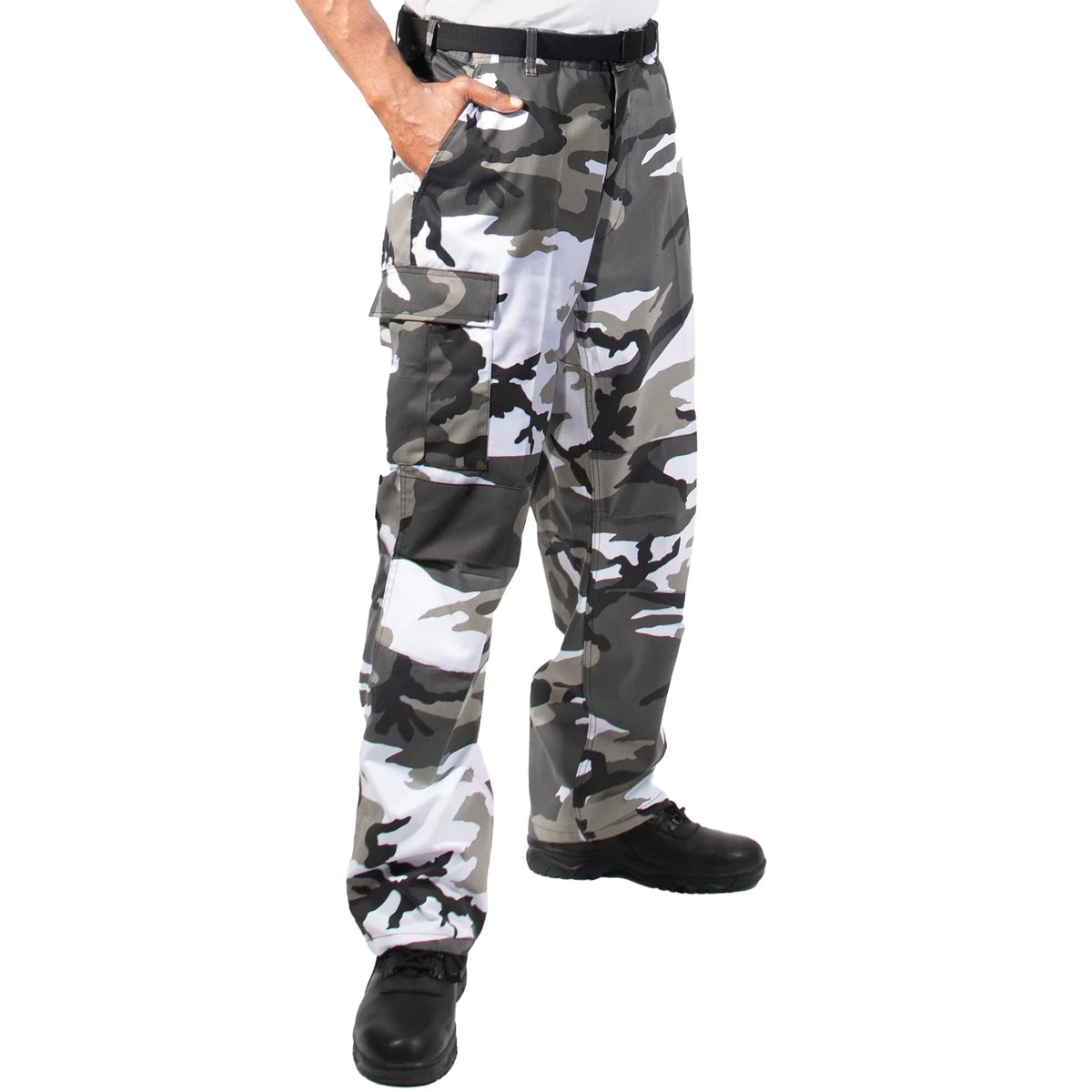 Relaxed Fit Zipper Fly Bdu Pants
