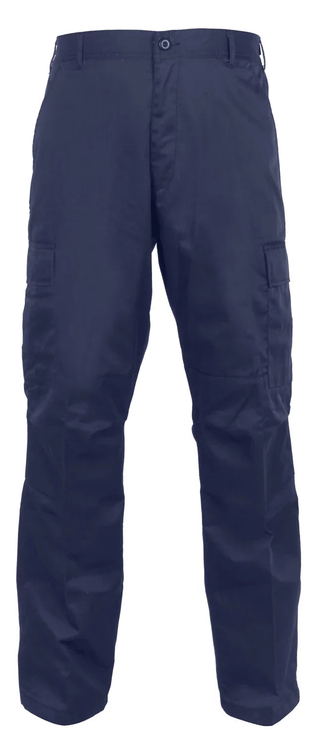 Relaxed Fit Zipper Fly Bdu Pants