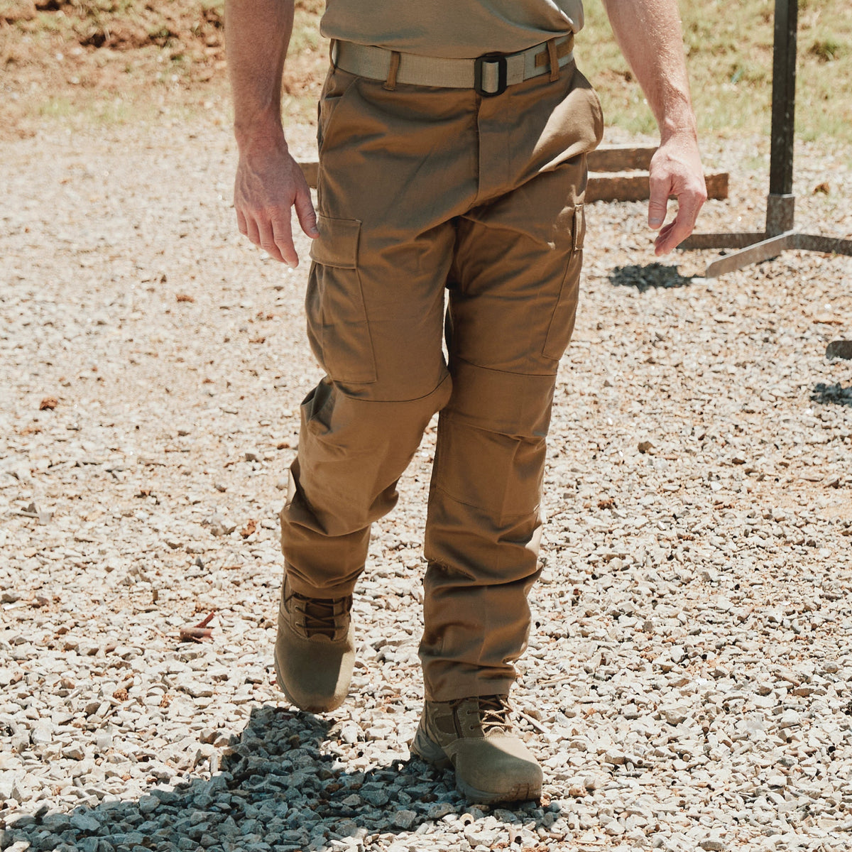 Relaxed Fit Zipper Fly Bdu Pants