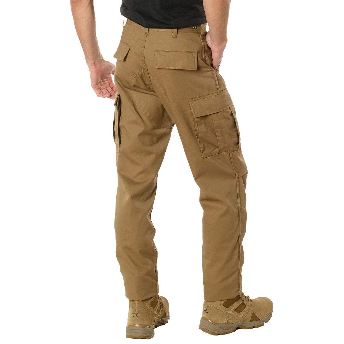 Relaxed Fit Zipper Fly Bdu Pants