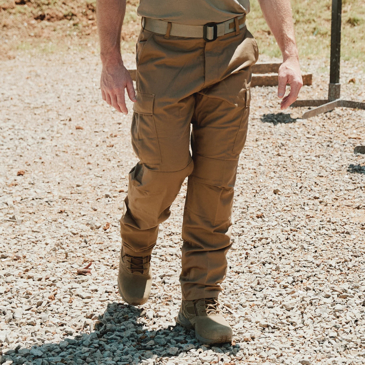 Relaxed Fit Zipper Fly Bdu Pants