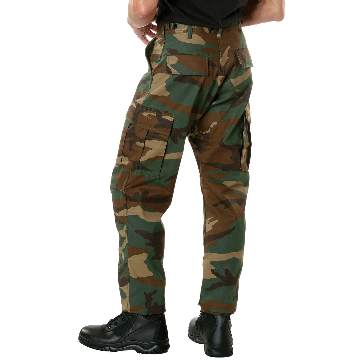 Relaxed Fit Zipper Fly Bdu Pants