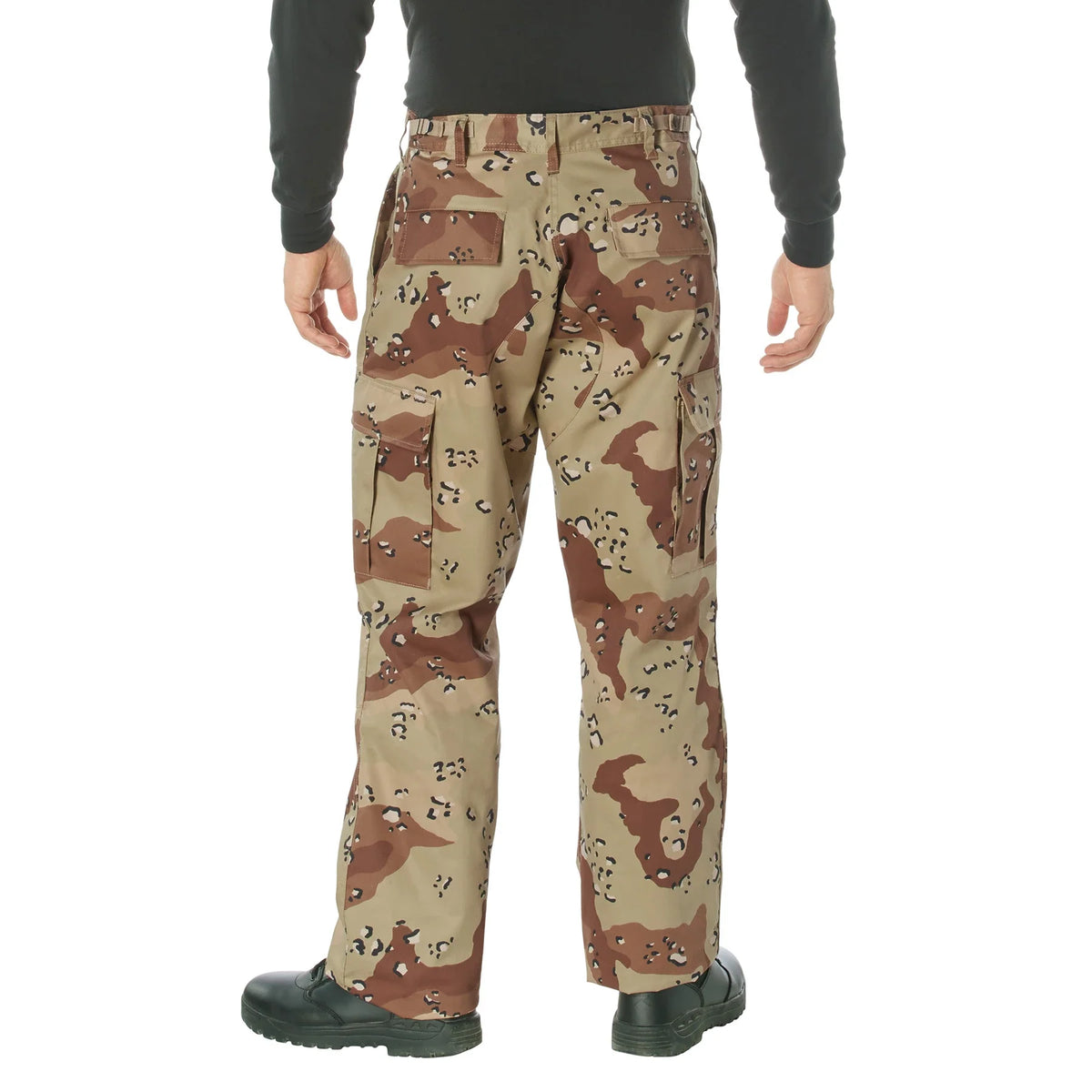 Relaxed Fit Zipper Fly Bdu Pants