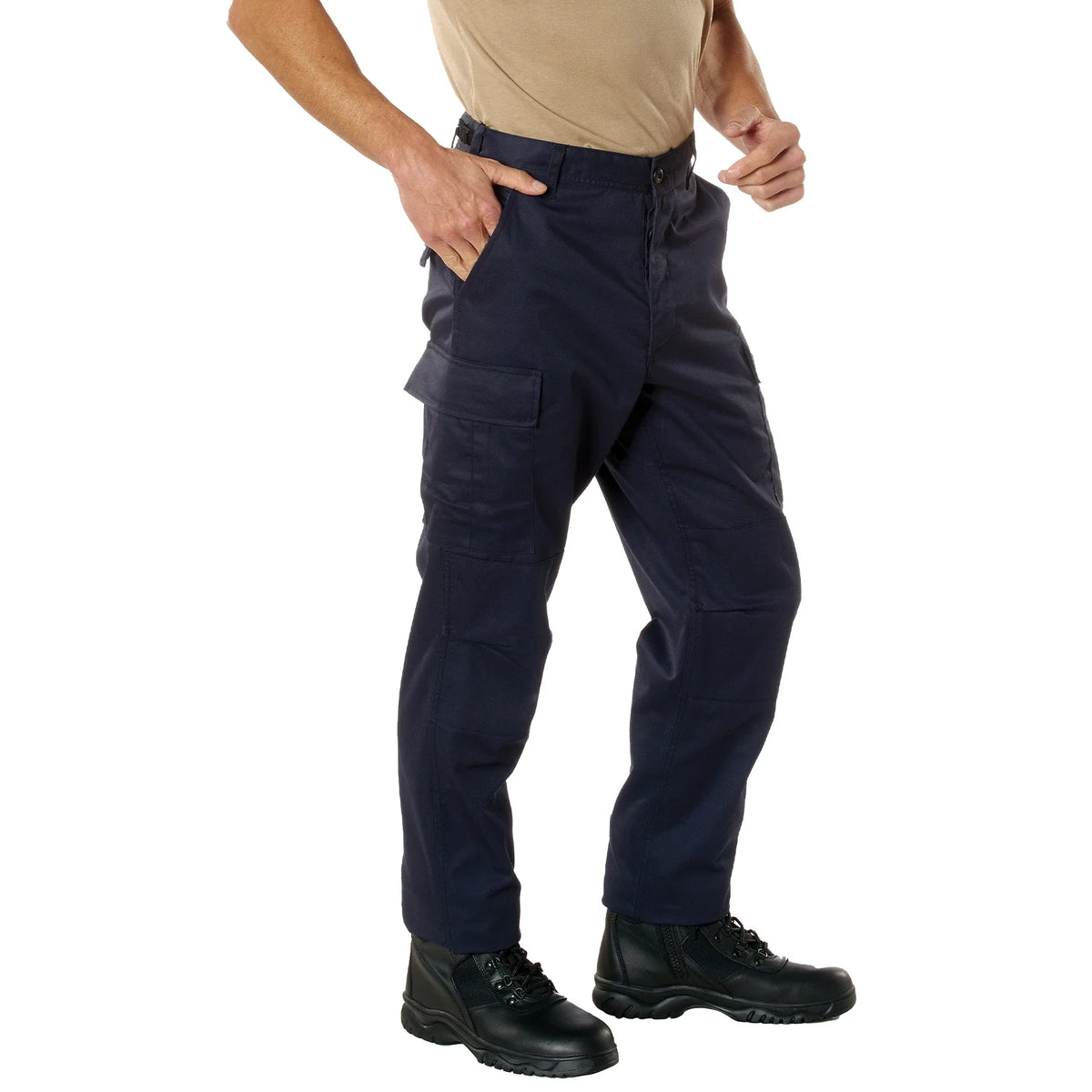Relaxed Fit Zipper Fly Bdu Pants