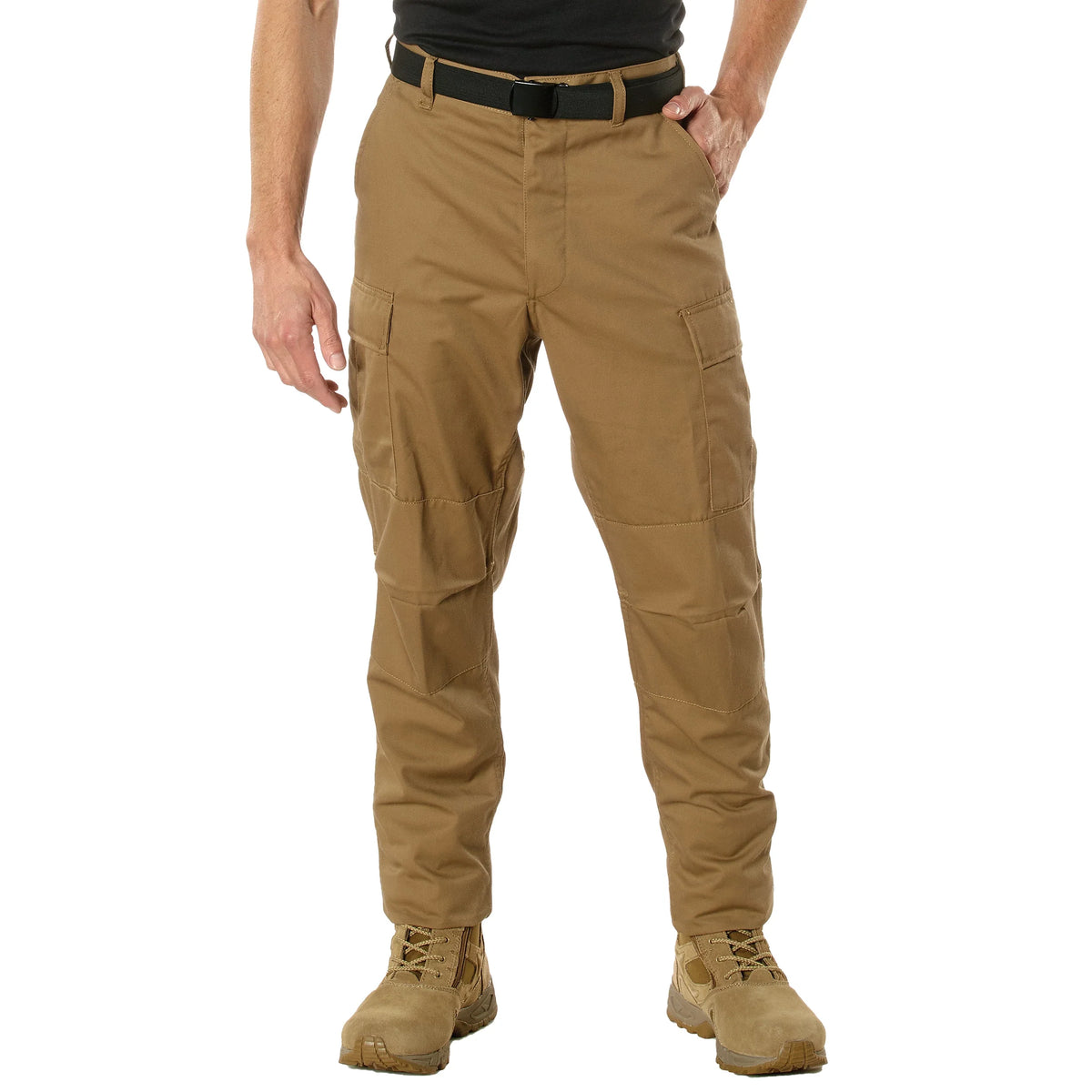 Relaxed Fit Zipper Fly Bdu Pants