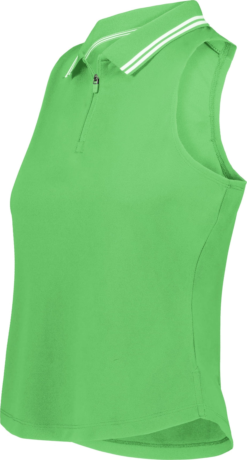 RETRO GREEN LDS COURT SLVLS POLO
