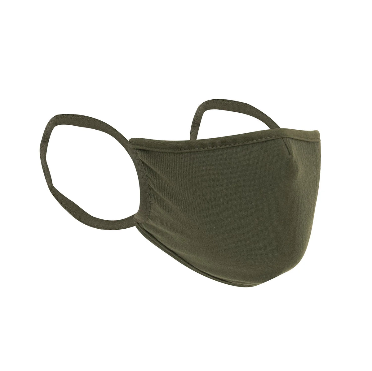 Reusable 3-layer Face Mask - Olive Drab / s / m
