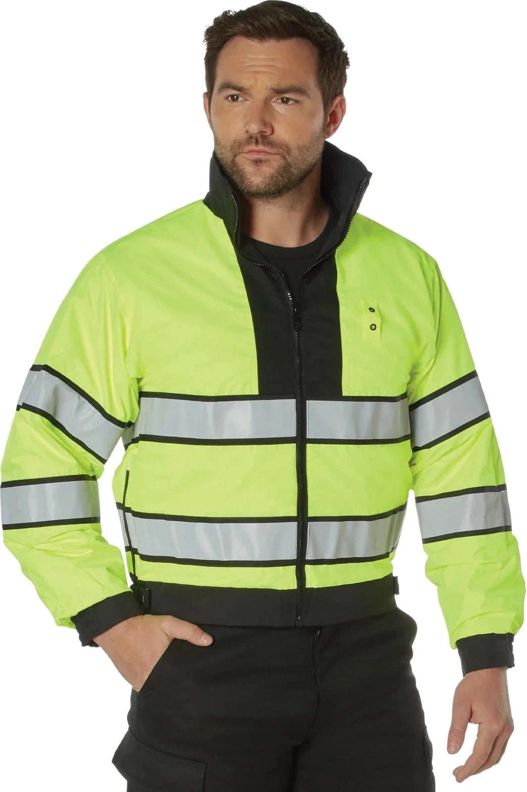 Reversible Hi-visibility Uniform Jacket