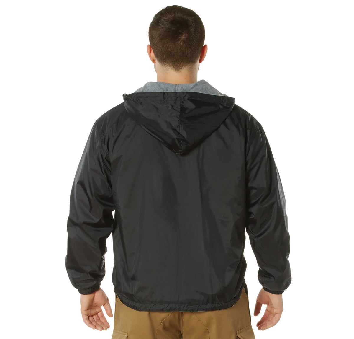 Reversible Lined Jacket with Hood