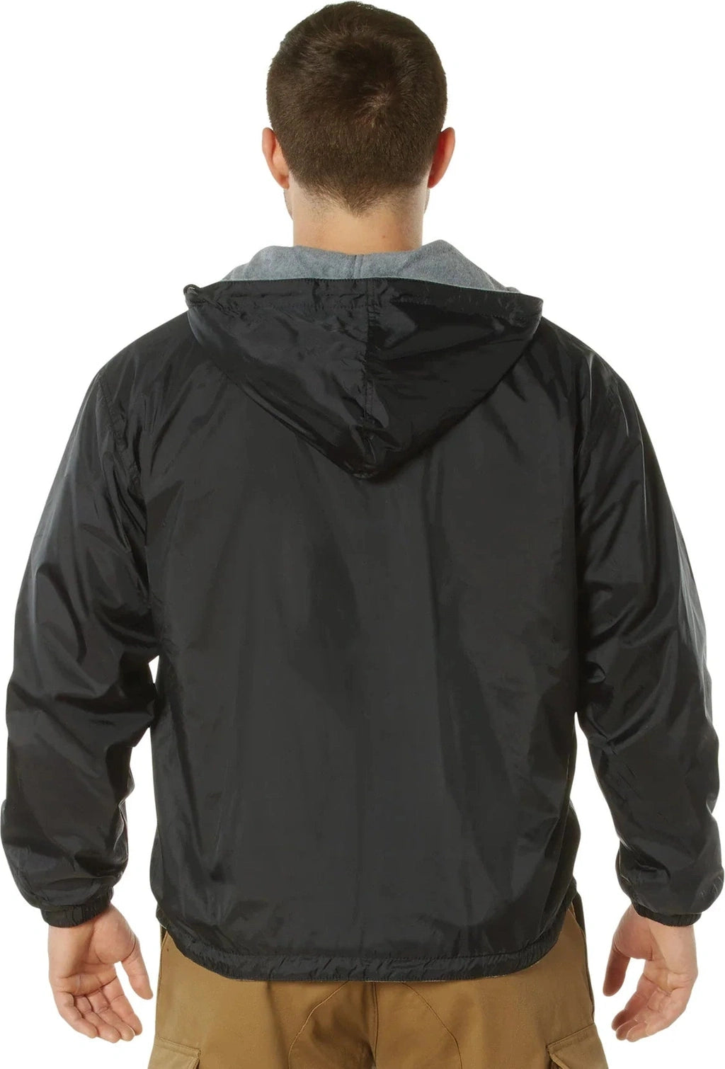 Reversible Lined Jacket with Hood