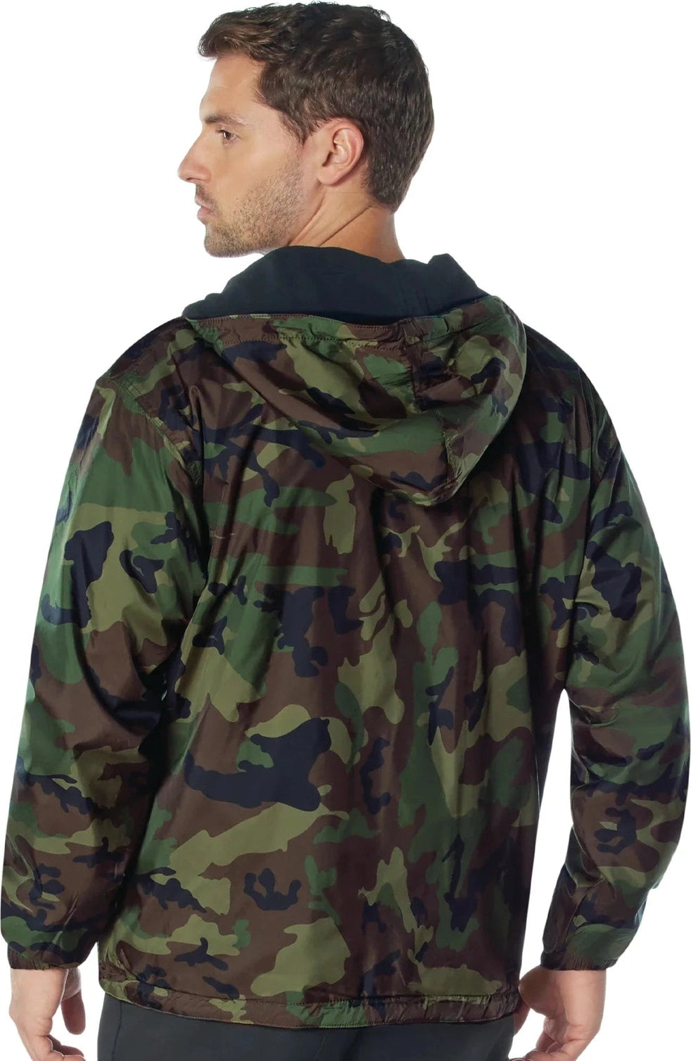 Reversible Lined Jacket with Hood