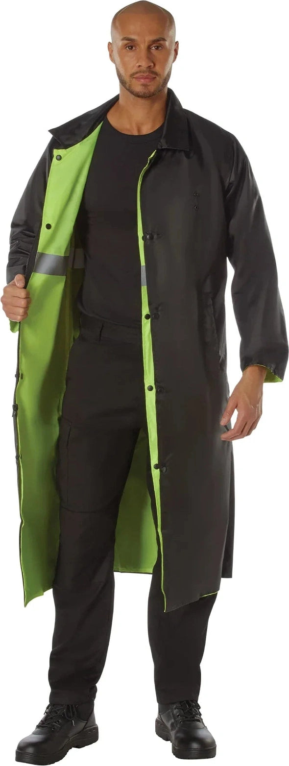 Reversible Reflective Rain Parka