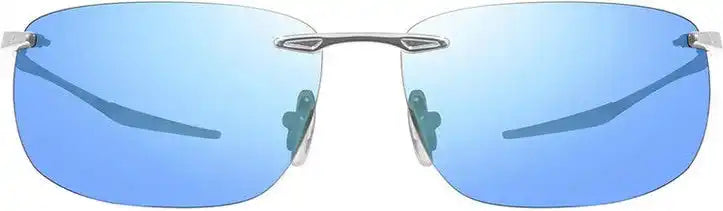 Revo Descend Zsunglassess - Satin Chrome/blue Water - Silver